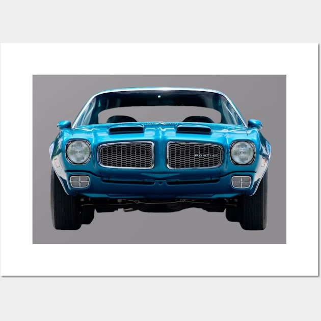 1972 Pontiac Formula Firebird in our coming and going series Wall Art by Permages LLC